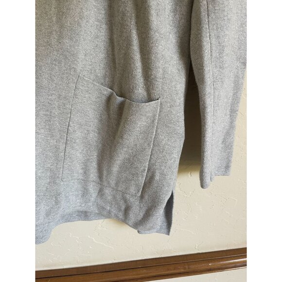 J.Crew Factory Chelsea Sweater Blazer Cardigan Heather Gray Size Small BA866 MSR - Picture 8 of 8